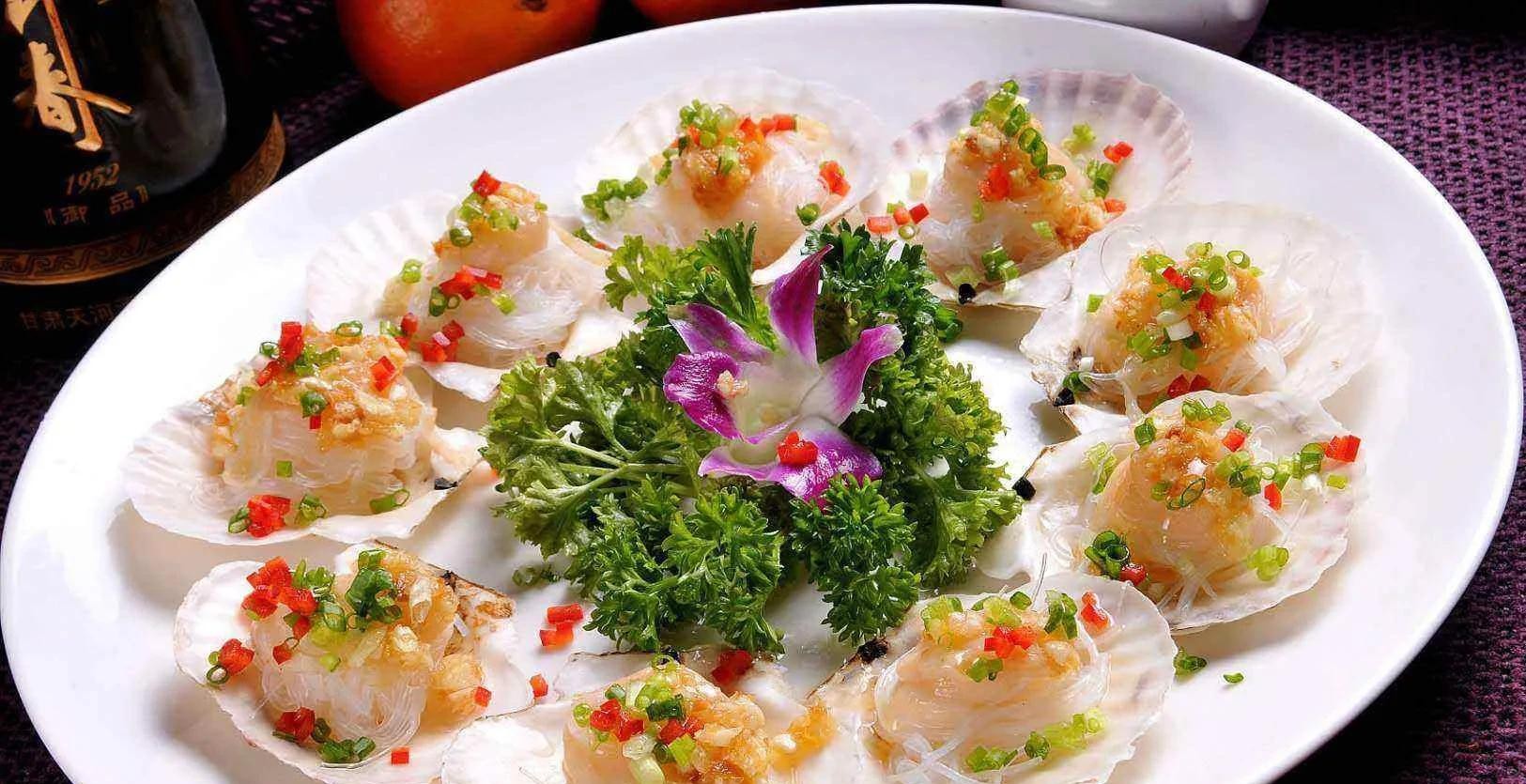 Garlic Vermicelli Scallops Garlic Vermicelli Scallops